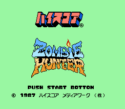 Zombie Hunter screenshot 3 for Famicom